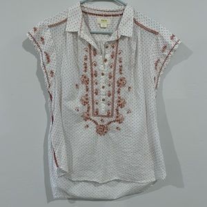 Anthropologie Tunic Blouse